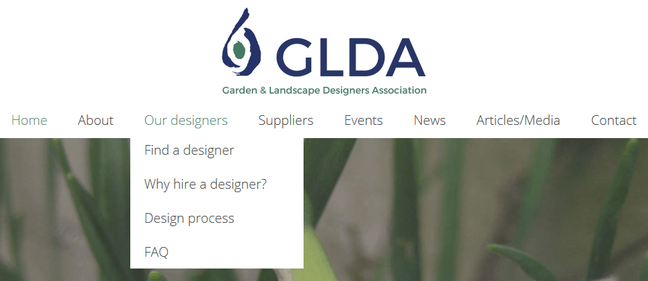 GLDA Uses a Drop Down